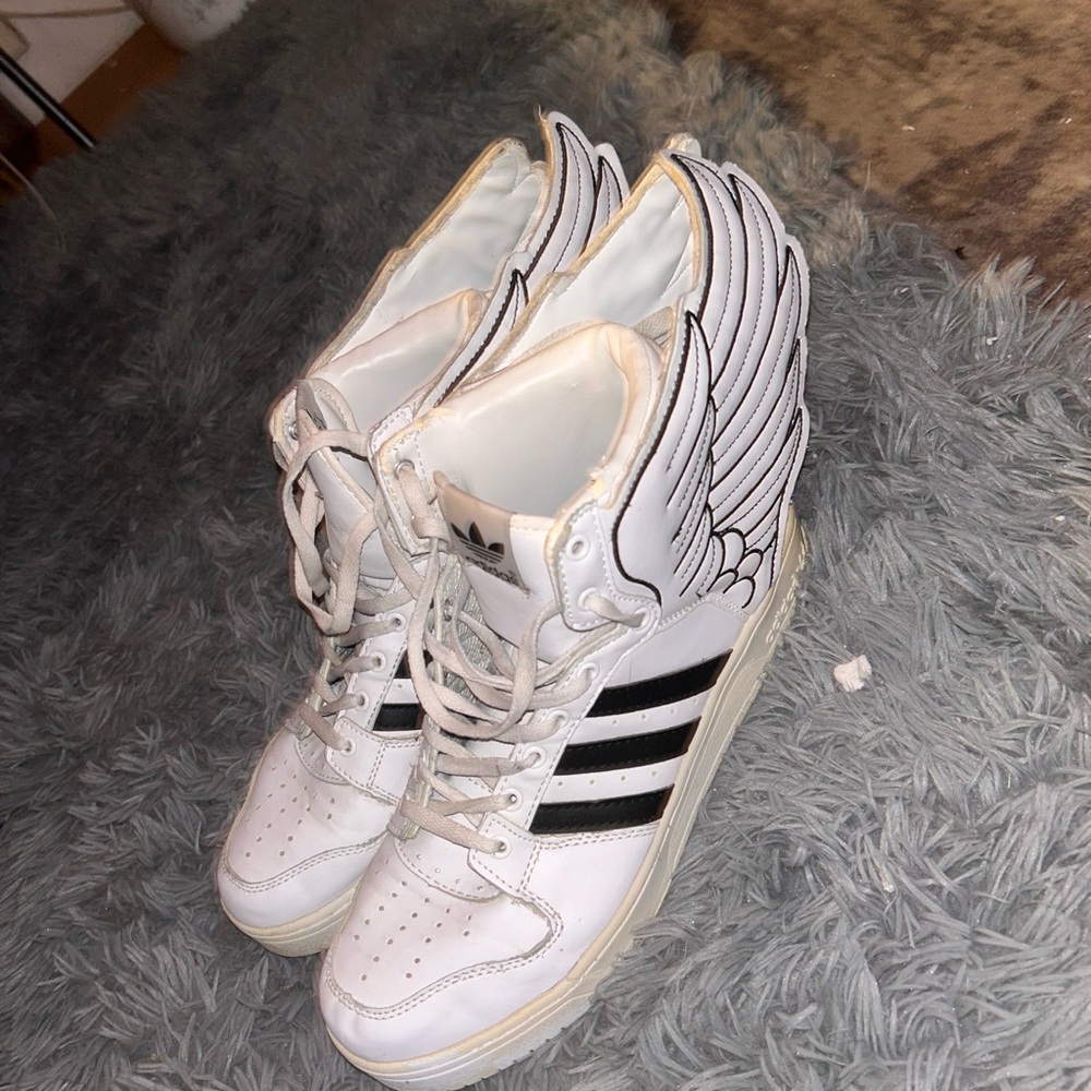adidas White and Black jeremy Scott Sneakers